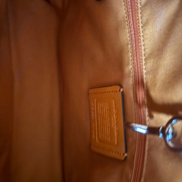 Coach Signature Canvas Drawstring Carryall with Matching Wallet - Picture 8 of 12